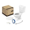 Ver imagem 1 de Kit de Bacia com Caixa e Assento Pp e Complementos de Instalação Infantil Roca I Incepa