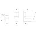 Ver imagem 6 de Kit Vaso Sanitário com Caixa Acoplada e Assento Soft Close Smart Celite Branco/Brilhante