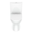 Ver imagem 7 de Kit Vaso Sanitário com Caixa Acoplada e Assento Soft Close Smart Celite Branco/Brilhante