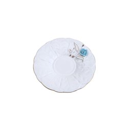 Conj 6 Xícaras Café Porcelana Flower Round Colorido 100ml - 5
