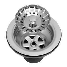 KIT Cuba Inox Dupla com escorredor , Torneira e valvulas 78x48x19 30504 - 5