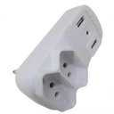 Ver imagem 3 de Plug Adaptador de Tomada C/ 2 Entradas + 2 Usb Yp8114