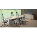 Ver imagem 3 de Armario Baixo Duplo Savoia Tampo 40mm 160x46,5x75 Preto