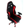 Cadeira Gamer MaxRacer Tactical Vermelha Reclina Braço 3D - 3