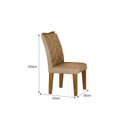 Ver imagem 4 de Conjunto Sala de Jantar Mesa Larissa 180cm com 6 Cadeiras Larissa Leifer