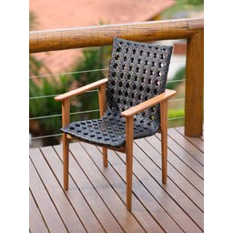 Conjunto de mesa com 6 cadeiras para área externa - Rafaele - Metal Art - 2