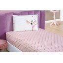 Ver imagem 2 de Jogo de Lençol Infantil Solteiro 2 Peças Bouti Kids:Bailarina