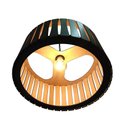 Ver imagem 2 de Lustre Luminária Pendente de Madeira MDF Mod. Madri Tabaco