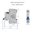 Ver imagem 2 de Disjuntor Din Monopolar 10a Modelo Ycb6h-63 Curva C Taf