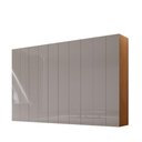 Ver imagem 2 de Guarda Roupa Casal Everest Mdf Moderna Mobília Naturalle