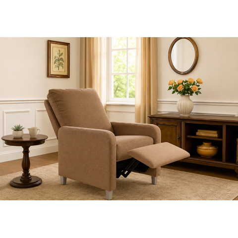 Poltrona Reclinável Lefranbox Apolo Suede