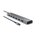 Ver imagem 1 de Hub Usb-c - 7 Portas Usb 3.2 - Linha Aluminium - Comtac 24129452