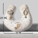 Ver imagem 3 de Almofada de Amamentação Travesseiro Ursinho Balões