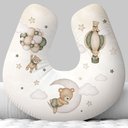 Ver imagem 1 de Almofada de Amamentação Travesseiro Ursinho Balões