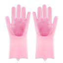 Ver imagem 4 de Luvas Silicone Multiuso Lava Louça Calor Macio Cozinha