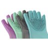 Luvas Silicone Multiuso Lava Louça Calor Macio Cozinha - 3