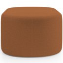 Ver imagem 3 de Puff Decorativo Orgânico para Living Quarto 70cm Doha W01 Bouclê Terracota - Lyam Decor