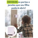 Ver imagem 5 de Trava para Porta Janela Deslizante Criança Bebe Pet Bloqueio Porta de Correr Fechadura Armario Prote