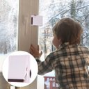 Ver imagem 7 de Trava para Porta Janela Deslizante Criança Bebe Pet Bloqueio Porta de Correr Fechadura Armario Prote