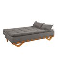Ver imagem 6 de Sofá Cama para Sala de Estar Ref 42 - 2501-B Capri Cinza
