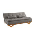 Ver imagem 2 de Sofá Cama para Sala de Estar Ref 42 - 2501-B Capri Cinza