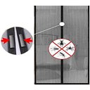 Ver mais imagens de Kit 2 Cortinas Micro Malha Magnética Mosqueteira Anti-inseto