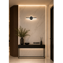 Ver imagem 6 de Luminária Barra 24 Watts LED 3 Cores 40cm Arandela Parede Teto Preta Gimpo Kjbd-258-Preto
