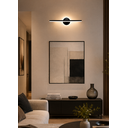 Ver imagem 3 de Luminária Barra 24 Watts LED 3 Cores 40cm Arandela Parede Teto Preta Gimpo Kjbd-258-Preto