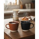 Ver imagem 1 de Caneca em Cerâmica Urban 380ml Minimalista Base Cimento Premium