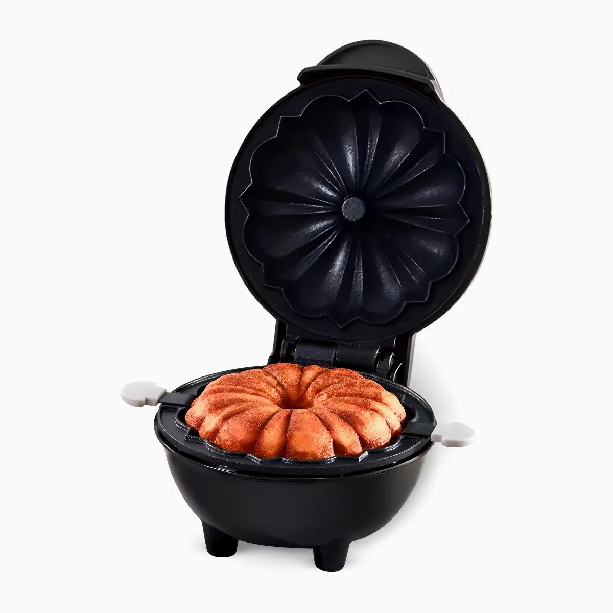 Mini Máquina Bolo Caseiro Antiaderente e Portátil 110v Preto - 2