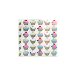 Guardanapo de Papel Decorado Folha Tripla 20 Unidades:cup Cake - 1