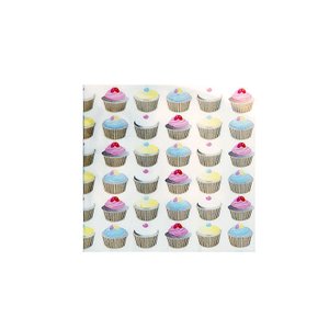 Guardanapo de Papel Decorado Folha Tripla 20 Unidades:cup Cake