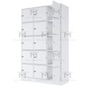 Ver imagem 3 de ESCANINHO 15 PORTAS COM FECHO PARA CADEADO M318.B MUNDI MOVEIS
