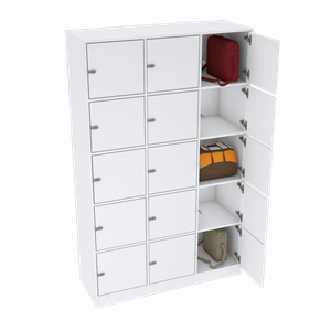 ESCANINHO 15 PORTAS COM FECHO PARA CADEADO M318.B MUNDI MOVEIS