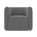 Ver imagem 3 de Poltrona Sala de Estar Decorativa Kit 2 Laguna Bouclê Cinza K01 - D'Rossi