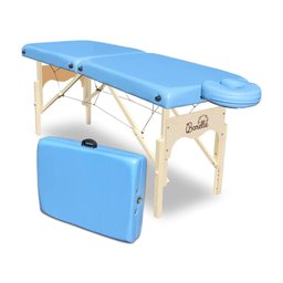 Maca Portátil Profissional 80cm C/regulagem de Altura - 400kg - Barelle Azul-claro - 1