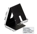 Ver imagem 5 de Suporte para Celular Elite Preto Fosco Apoio para Smartphone