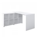 Ver mais imagens de Escrivaninha Mesa Escritório Diretor em L com Nichos e Balcão Espresso Móveis