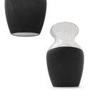 Ver imagem 3 de Vaso de Vidro Metalizado Fusion Decorativo 26x17cm