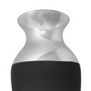 Ver imagem 2 de Vaso de Vidro Metalizado Fusion Decorativo 26x17cm