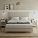 Ver imagem 7 de Cama Casal Boreal Flutuante CabeCasa MadeiraOriginals Bege