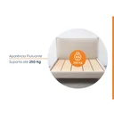 Ver imagem 7 de Cama Casal Boreal Flutuante CabeCasa MadeiraOriginals