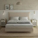Ver imagem 4 de Cama Queen Boreal Flutuante CabeCasa MadeiraOriginals Bege