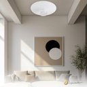 Ver imagem 4 de Painel Plafon de Sobrepor Redondo Slice 23w Luz Indireta