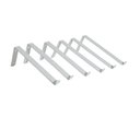 Ver imagem 1 de Kit 6 peças Suporte cantoneira Invertida - Mod. 2 "S" p/ prateleira de 20cm - Branca