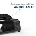 Ver imagem 4 de Cilindro Laminador de Massas Elétrico 28cm Carenagem Abs Nero Preto 220v - Anodilar