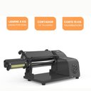 Ver imagem 3 de Cilindro Laminador de Massas Elétrico 28cm Carenagem Abs Nero Preto 220v - Anodilar