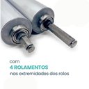 Ver imagem 7 de Cilindro Laminador de Massas Elétrico 28cm Carenagem Abs Nero Preto 220v - Anodilar