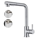 Ver imagem 1 de Torneira Cozinha Monocomando Gourmet Inox 304 Escovado