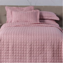 Kit Cobre Leito Dupla Face Micro Percal 200 Fios Queen com Porta Travesseiro:rosa - 4